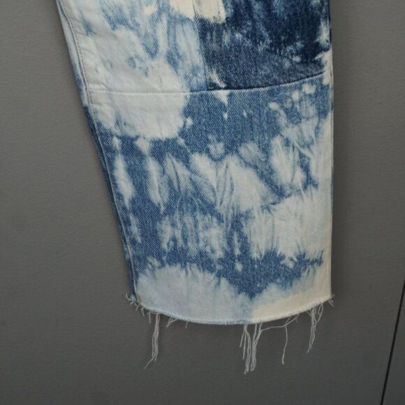 New Frame Le Original Bleached High Waist Straight Leg Jeans in Fresco size 26 - Picture 9 of 15